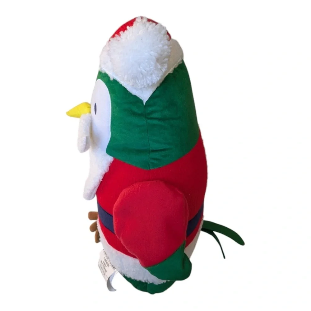 2024 Target Wondershop Featherly‎ Friends Bird Santa Christmas Soft Throw Pillow